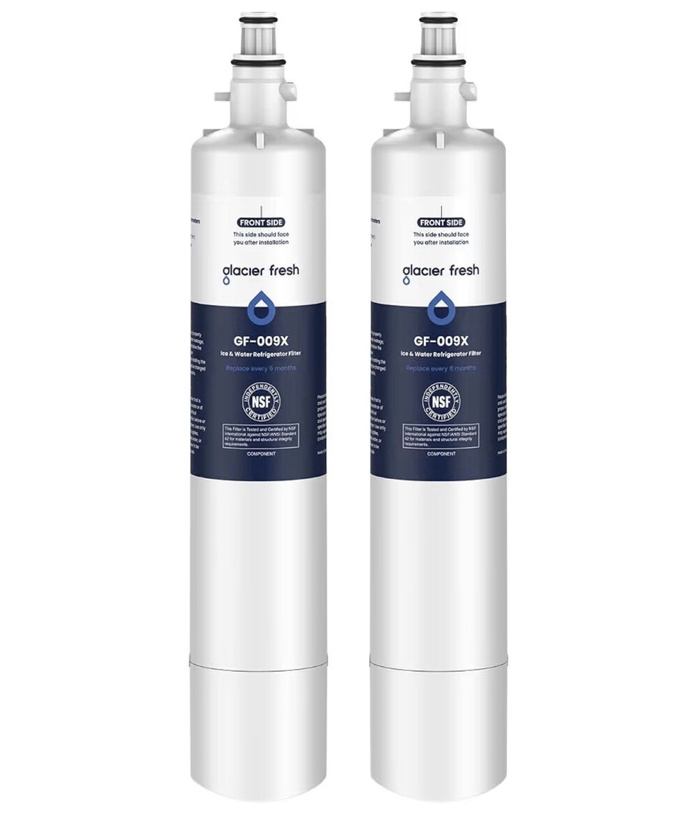 GLACIER FRESH RPWFE RPWF Water Filter 2-Pack for GE French-Door Fridge